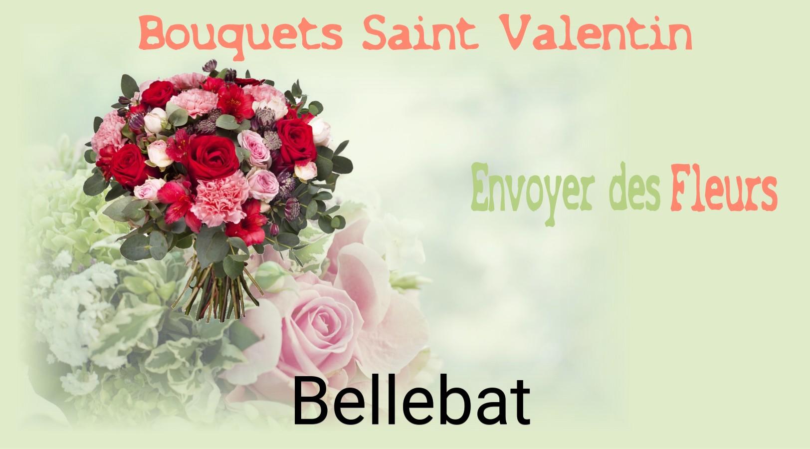 Roses de Saint-Valentin livrées à Bellebat